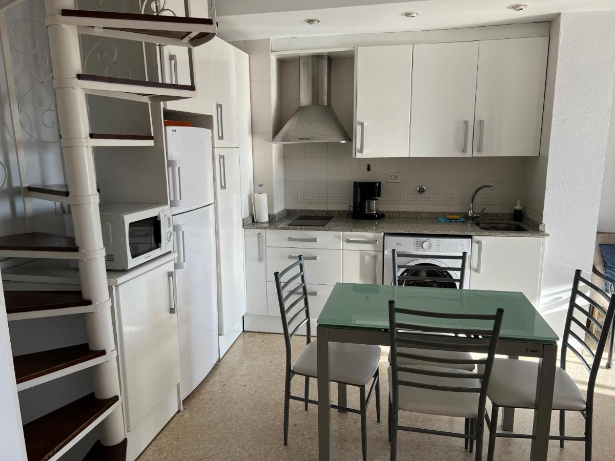 Duplex, Terraza Y Vistas Al Mar Apartment Port Saplaya Ngoại thất bức ảnh